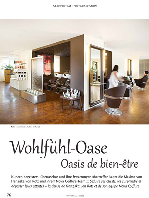 Nova Coiffure AG Frisurentrends 2016